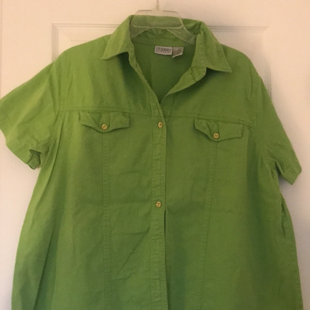 🍼LUSCIOUS IN LIME GREEN MATERNITY TOP!🍼 - Picture 3 of 5